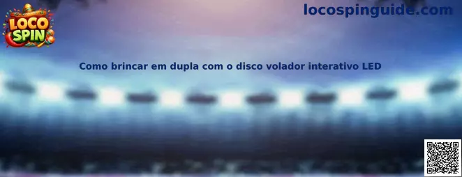Disco volador interactivo LED