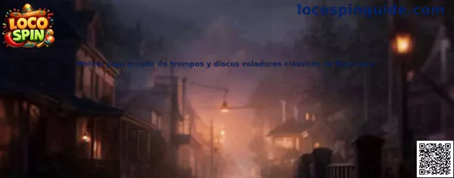 Juego arcade de trompos y discos voladores clásicos