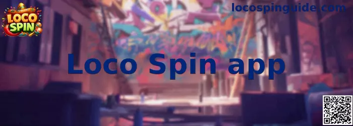Imagen de instrucciones de Loco Spin app