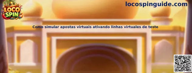 Simulación de apuestas virtuales con líneas de prueba
