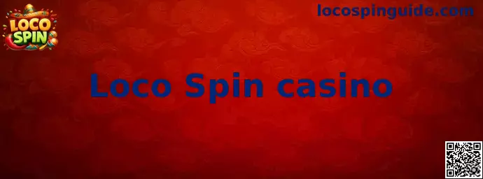 Interfaz de instrucciones de Loco Spin casino