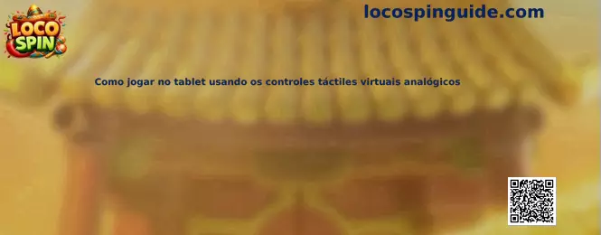 Controles táctiles virtuales analógicos en tablet