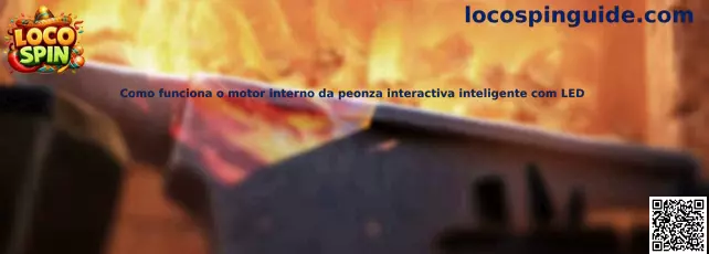 Funcionamiento del motor interno de la peonza interactiva inteligente con LED