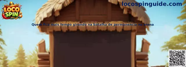 Quem fica mais tempo girando en la batalla de permanencia en la arena