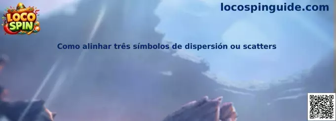 Como alinhar três símbolos de dispersión ou scatters en Loco Spin