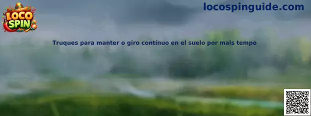 Trucos para mantener el giro continuo en el suelo por más tiempo